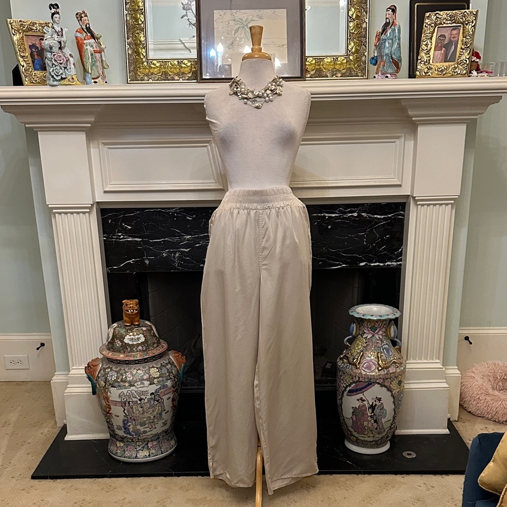 DKNY Beige Casual Pants
